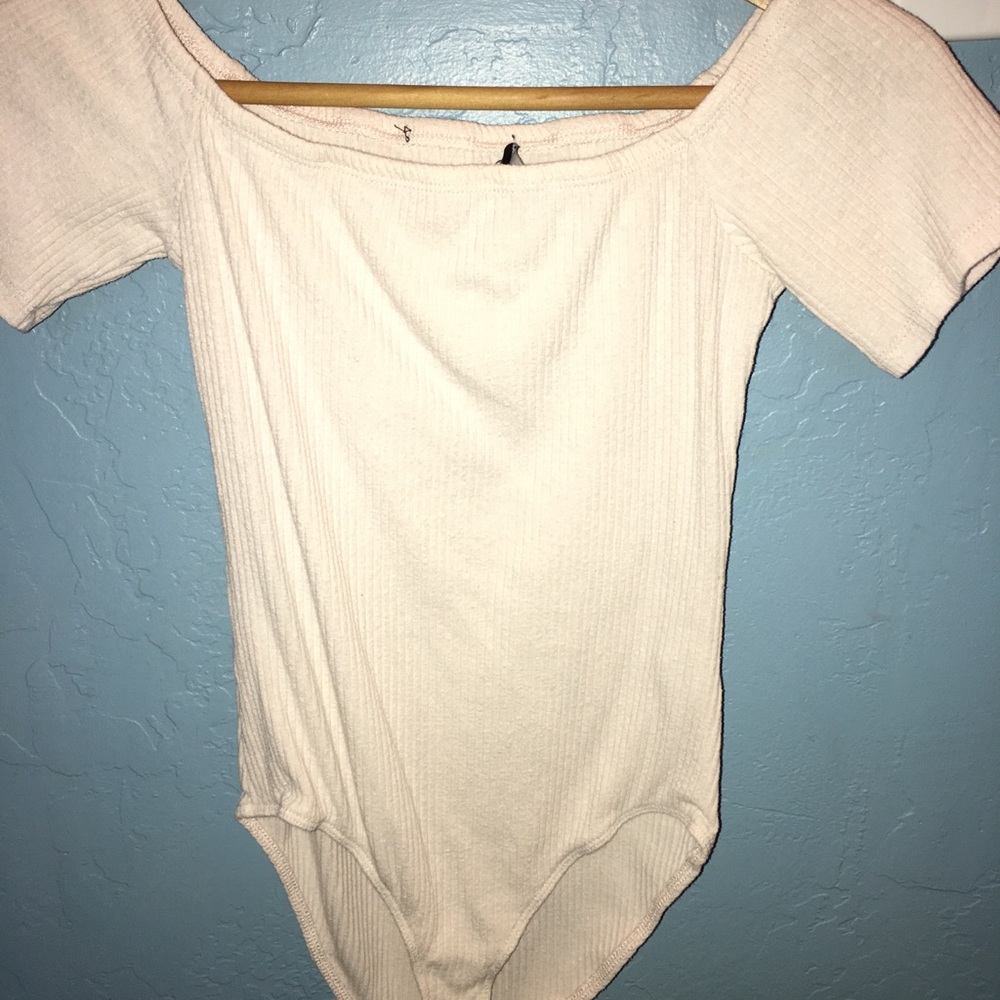 Forever 21 light pink bodysuit